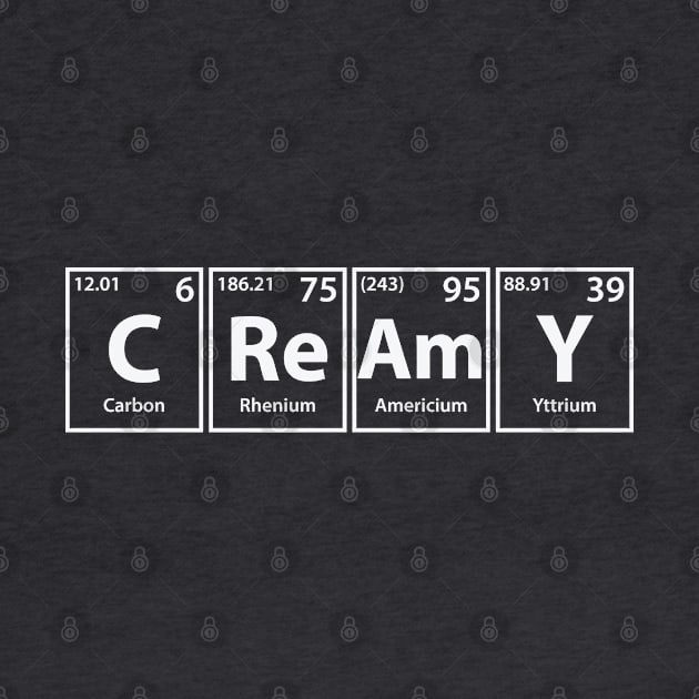 Creamy (C-Re-Am-Y) Periodic Elements Spelling by cerebrands